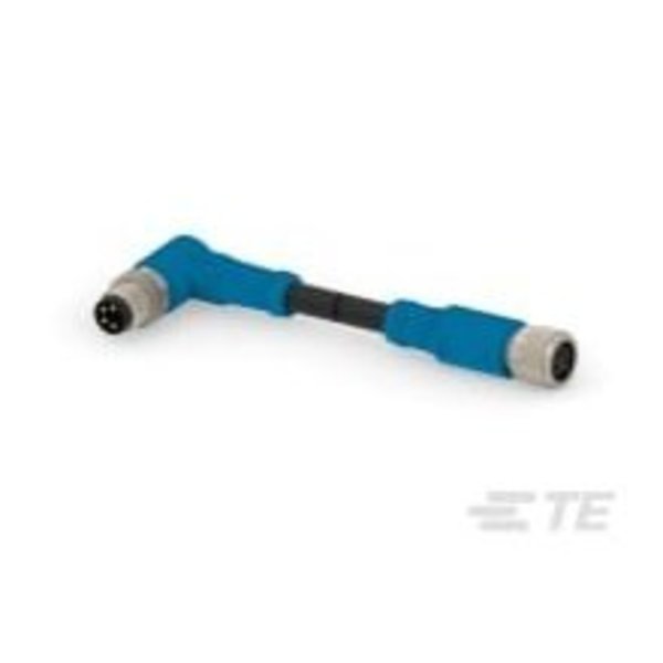 Te Connectivity Sensor Cables / Actuator Cables M8-4Mr-0.5Sh M8-4Fs-Pvc T4062213004-001